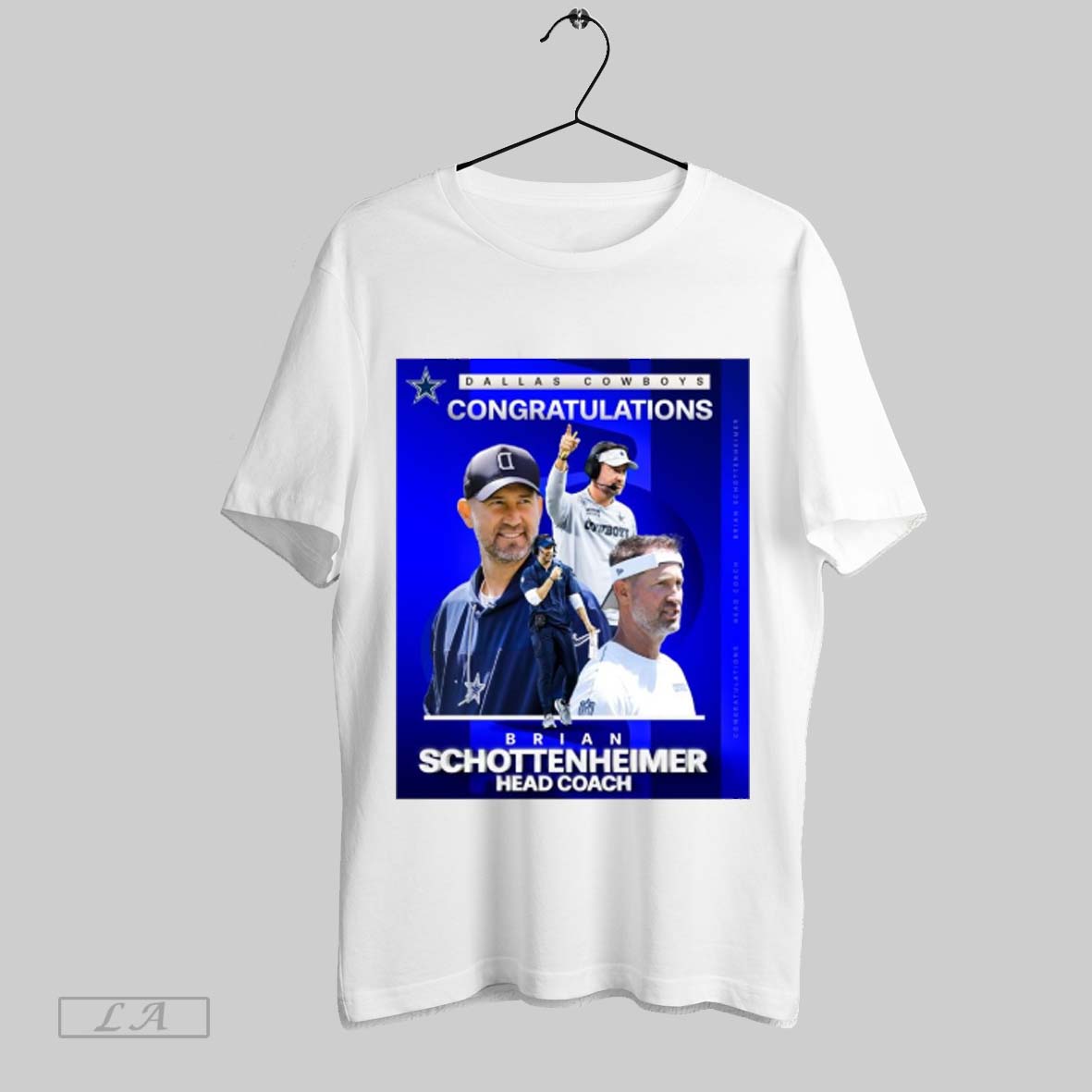 Top Dallas Cowboys Congratulations Coach Brian Schottenheimer Head Coach Poster T Shirt Unisex Sweatshirt T Shirt Hoodie