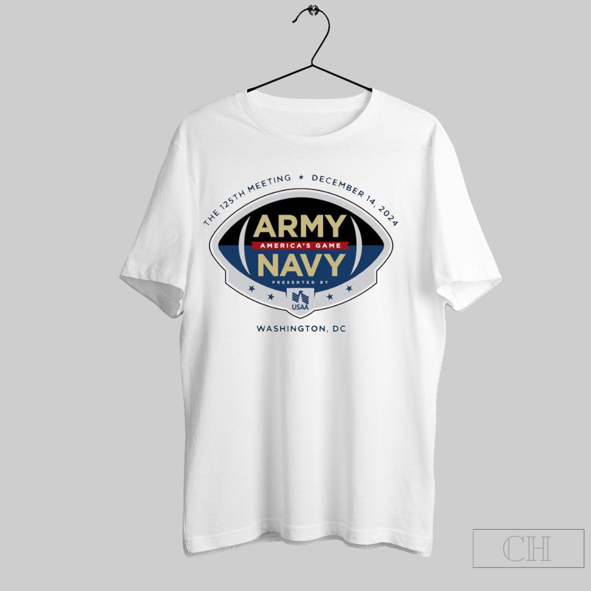 The 125th Meeting December 14 2024 Army Navy Americas Game Washington Dc Logo T Shirt Sweater Hoodie, Sweatshirt