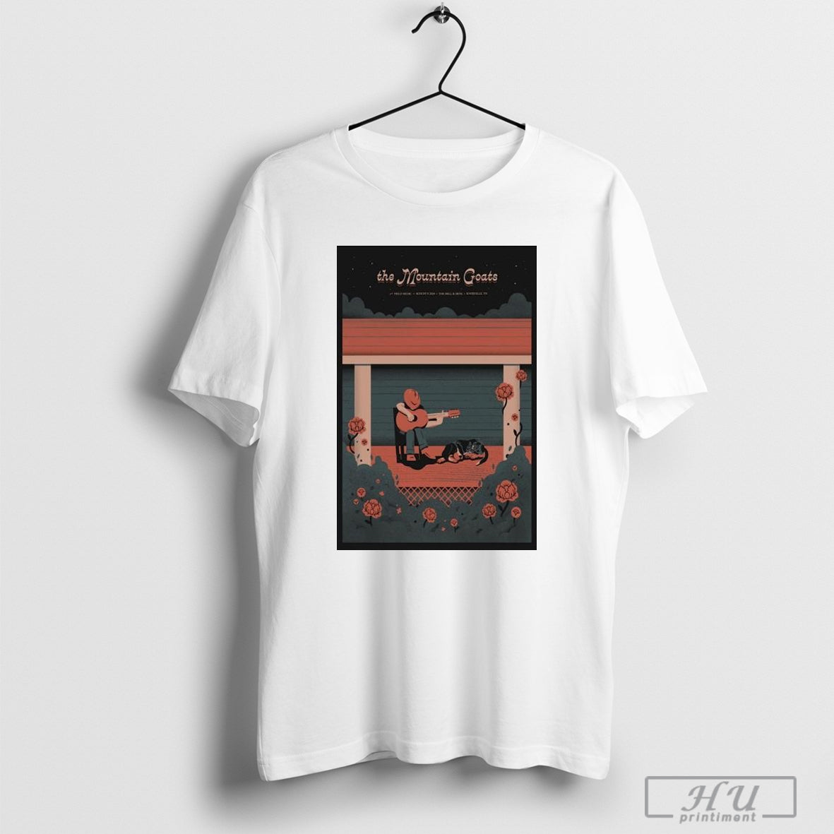 The Mountain Goats August 9 2024 Knoxville, TN Event Poster T-Shirt Hoodie, Sweatshirt | CoreVibeTees.com