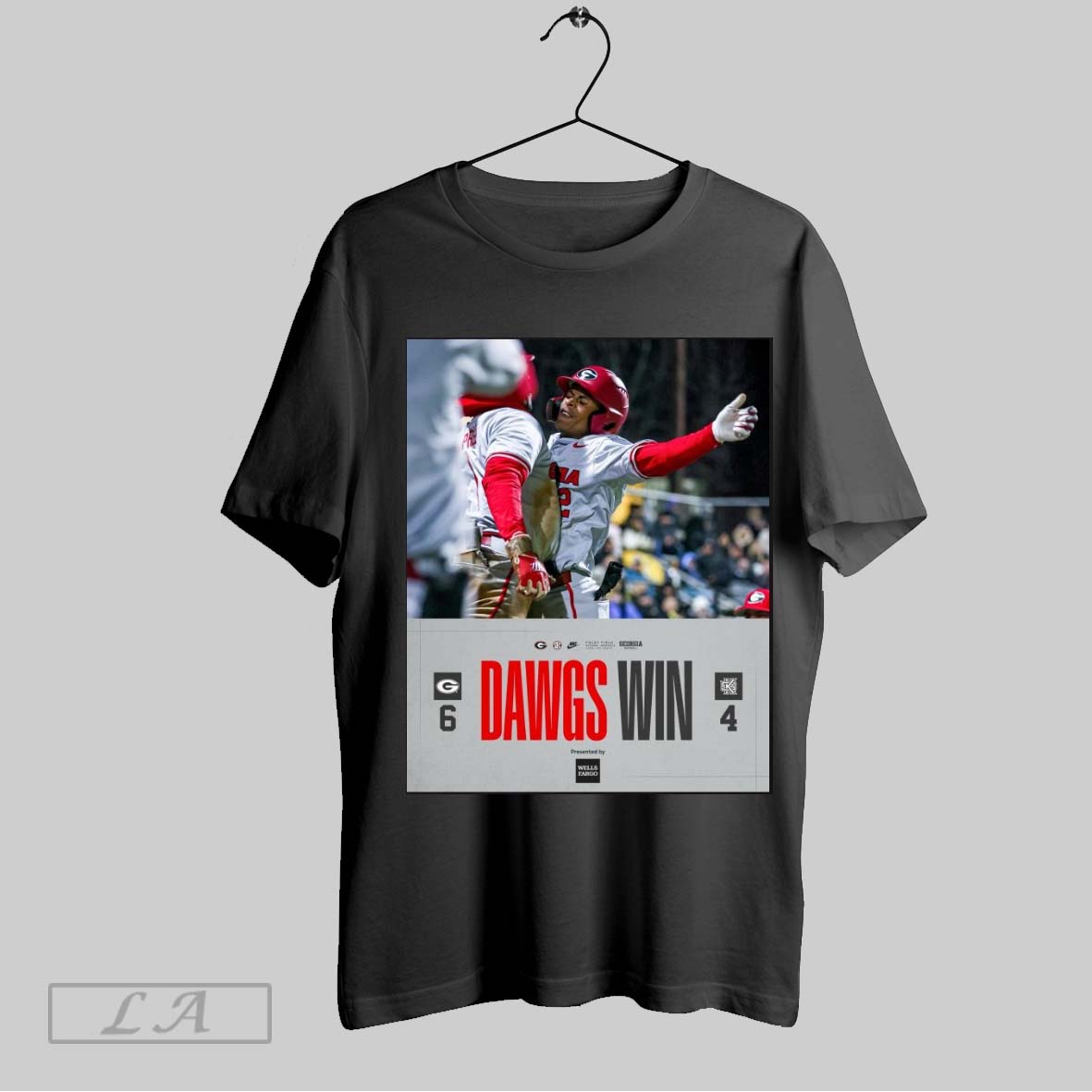 Top Georgia Bulldogs Vs Kennesaw State Owls Baseball 6 4 Score Dawgs Win Poster T Shirt Hoodie, Sweatshirt | CoreVibeTees.com