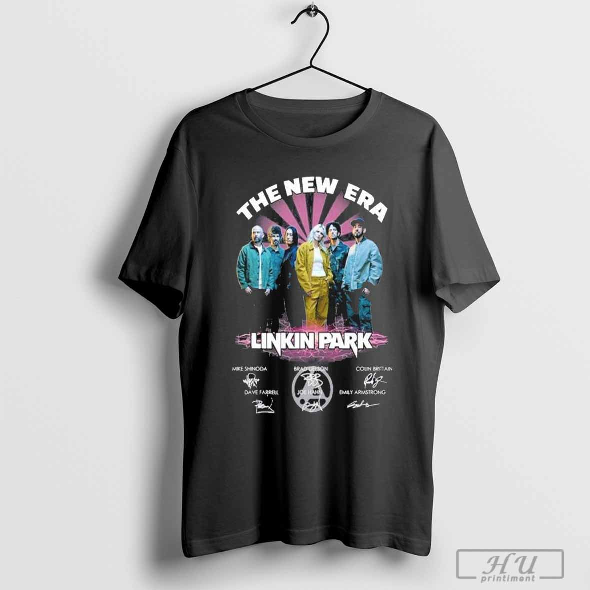 The New Era Linkin Park Band Signatures T-shirt Hoodie, Sweatshirt | CoreVibeTees.com