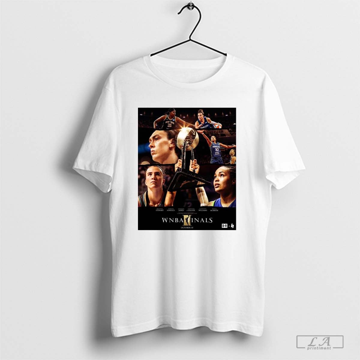 The Wnba Finals Begin Tonight Oct 10 2024 Poster t-shirt Hoodie, Sweatshirt | CoreVibeTees.com