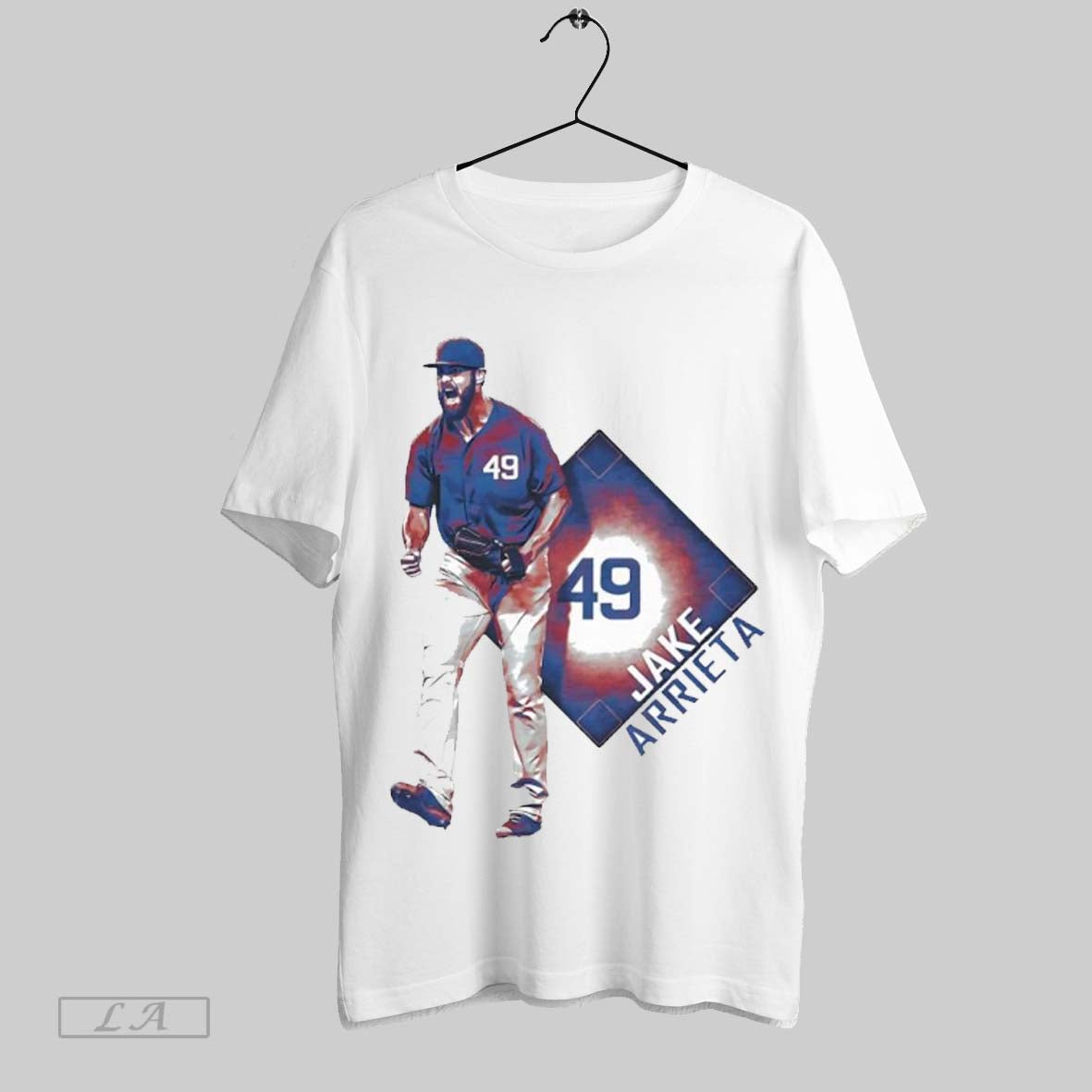 Top Jake Arrieta 49 Chicago Draw Baseball Sweatshirt T Shirt Hoodie | CoreVibeTees.com