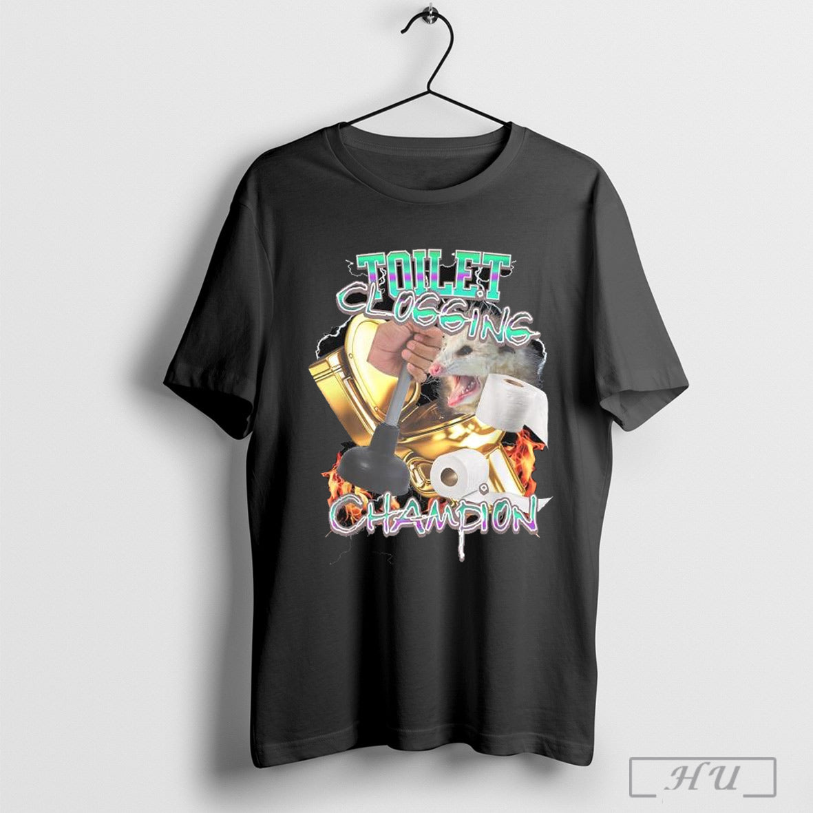 Toilet Clogging Champion T Shirt Hoodie, Sweatshirt | CoreVibeTees.com