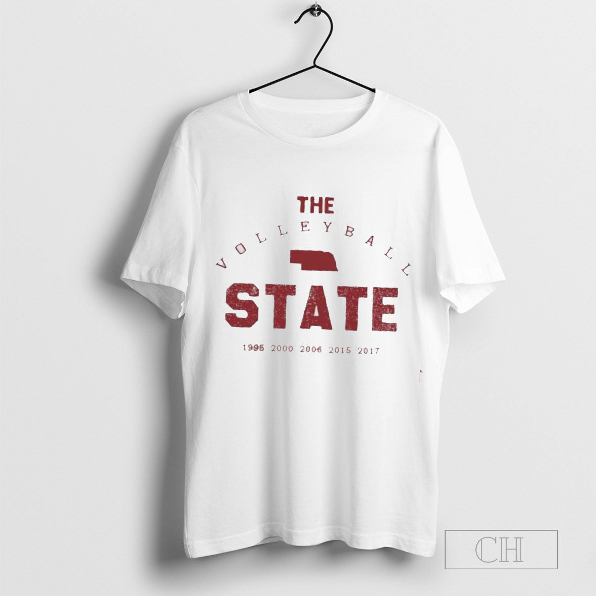The Volleyball State Nebraska 5-Time T-shirt Hoodie, Sweatshirt | CoreVibeTees.com