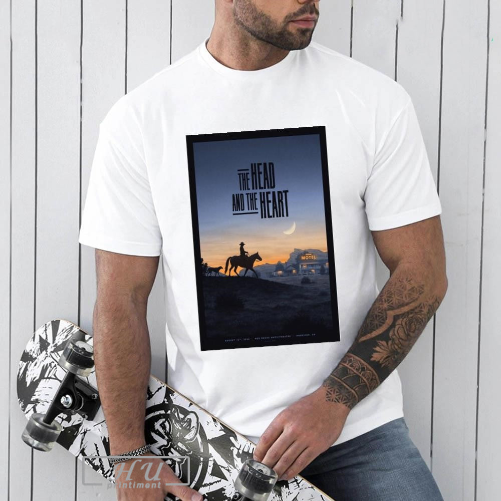 The Head And The Heart August 12 2024 Red Rocks Amphitheatre Morrison CO T-Shirt Hoodie, Sweatshirt | CoreVibeTees.com