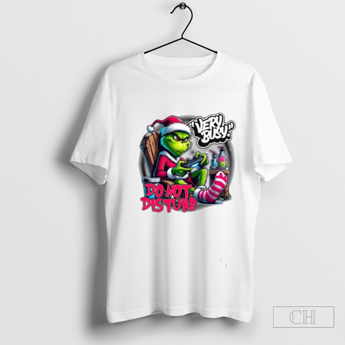 The Grinch Very Busy Do Not Disturb Merry Christmas Shirt Hoodie, Sweatshirt | CoreVibeTees.com