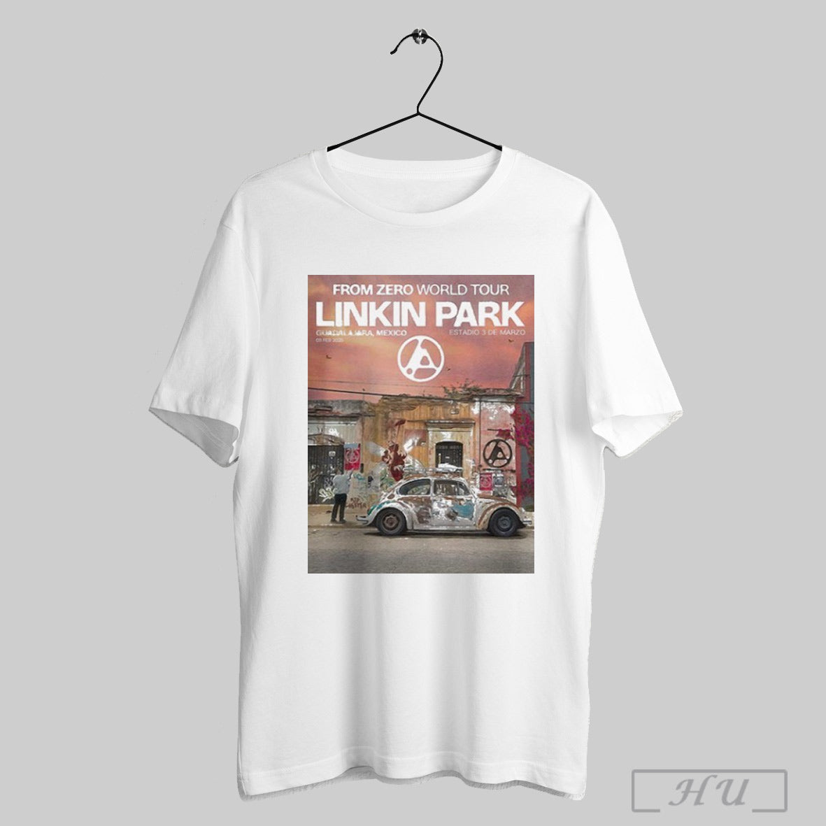 Trendy Linkin Park From Zero World Tour Poster For Guadalajara Mexico Estadio 3 De Marzo On Feb 3rd 2025 T Shirt...
