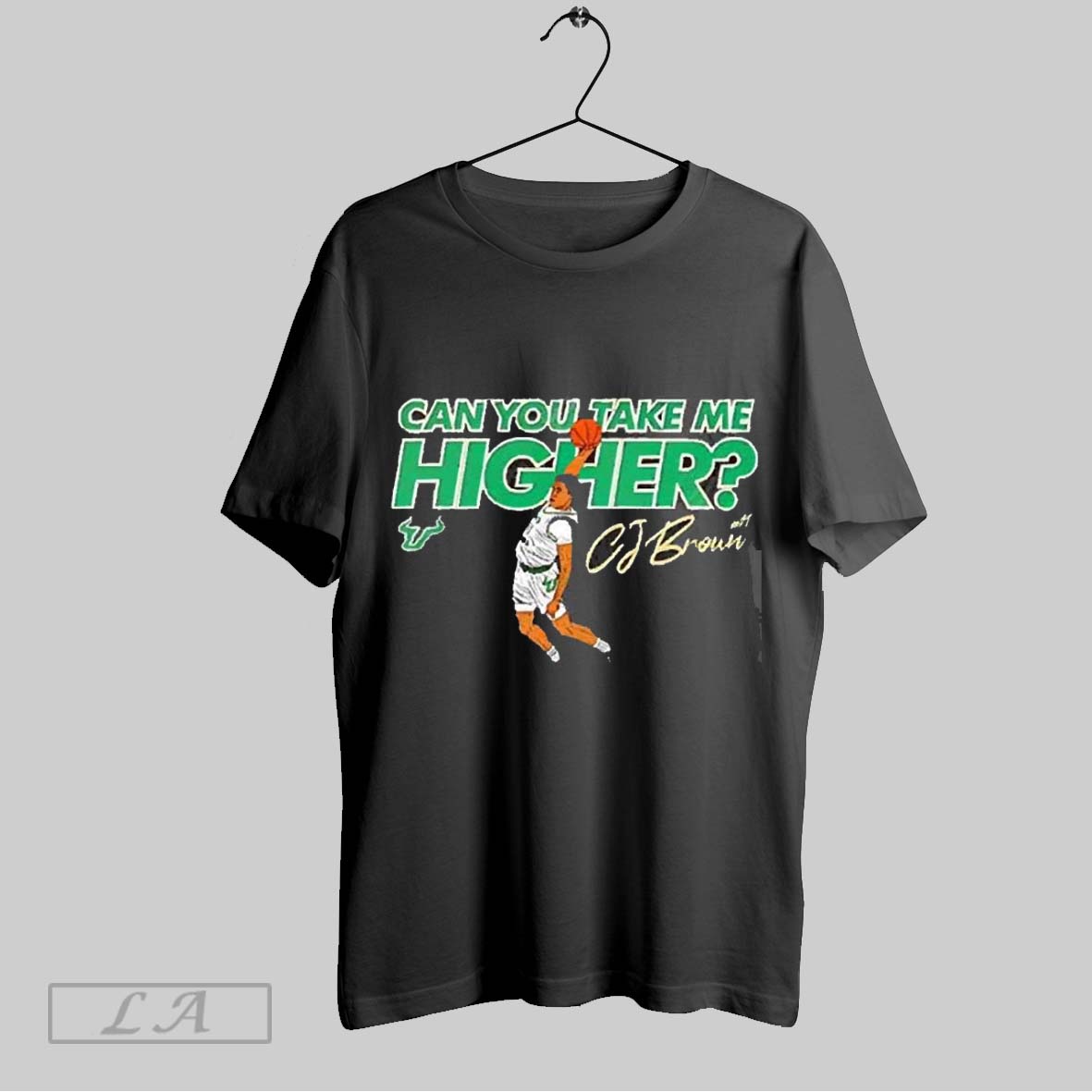 Top Cj Brown South Florida Bulls Mens Basketball Can You Take Me Higher Unisex 2025 Unisex Sweatshirt T Shirt Hoodie