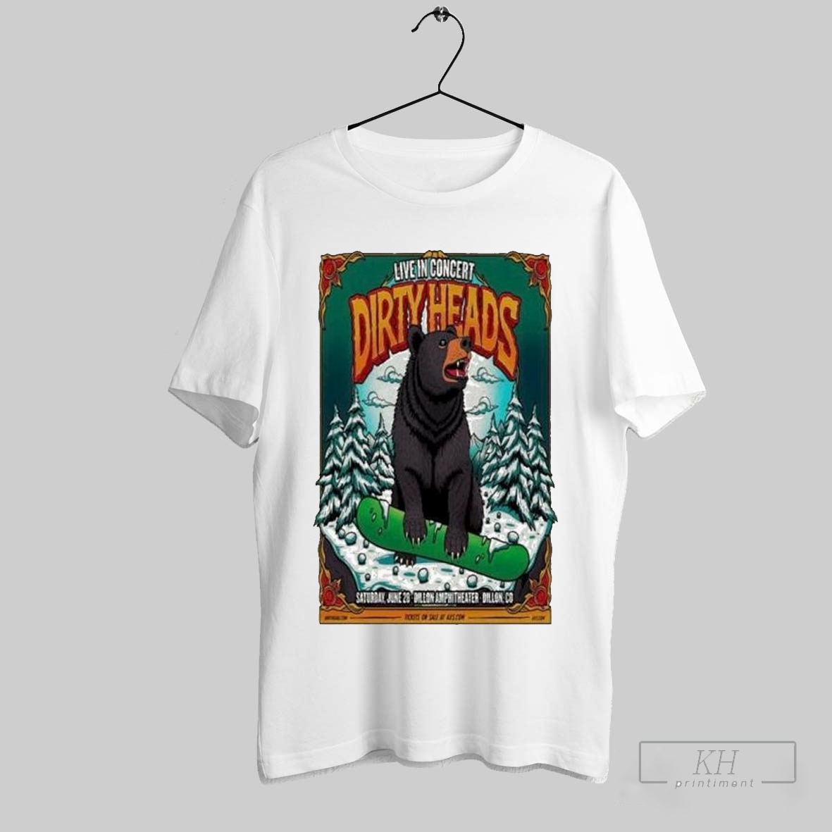 The Dirty Heads Jun 28 2025 Dillon Amphitheater Dillon Co T Shirts T Shirt Hoodie, Sweatshirt | CoreVibeTees.com