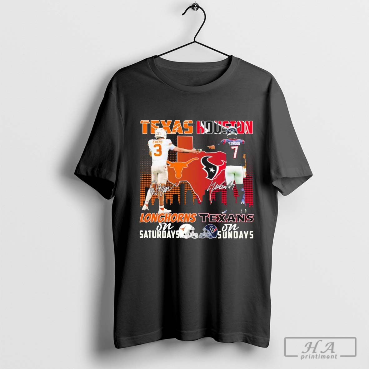 Texas Longhorns On Saturday X Houston Texans On Sunday Playoff 2024 Shirt Hoodie, Sweatshirt | CoreVibeTees.com