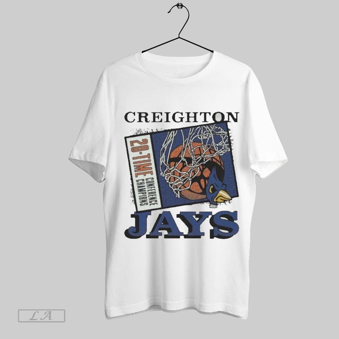 Top Eighton Jays 20 Time Conference Champions Creighton Bluejays Basketball Ncaa Unisex Sweatshirt T Shirt Hoodie