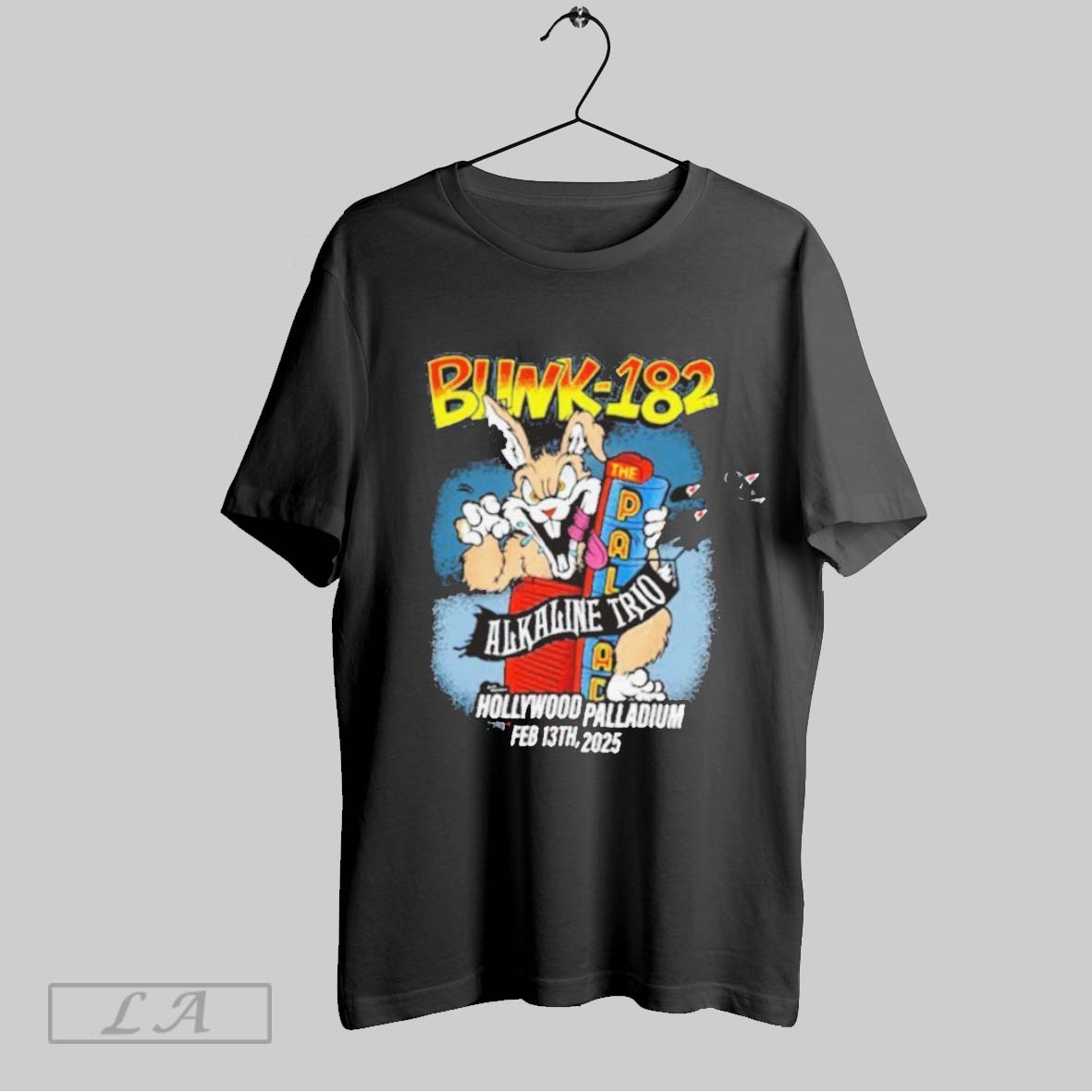 Top Blink 182 At Hollywood Palladium In Hollywood Ca On February 13 2025 T Shirt Hoodie, Sweatshirt | CoreVibeTees.com