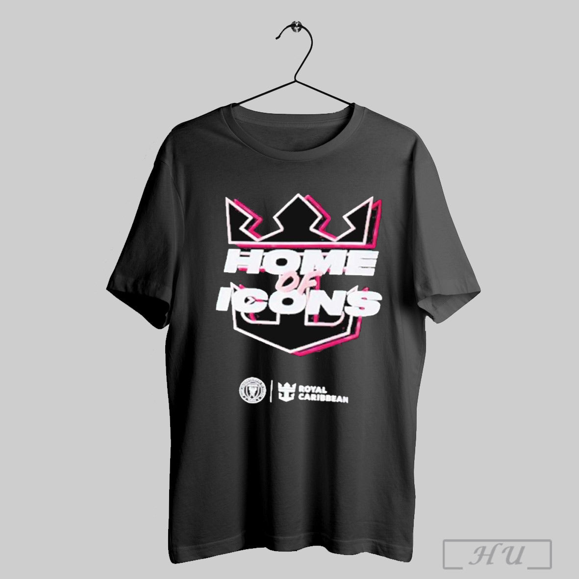 Top Home Of Icons Royal Caribbean Logo T Shirt Sweatshirt Hoodie | CoreVibeTees.com