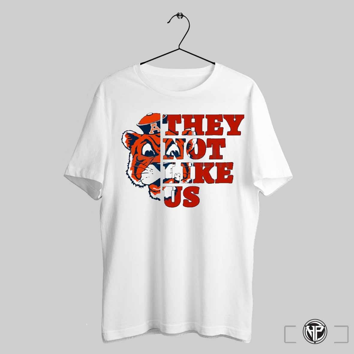 They Not Like Us Auburn Tigers Football 2024 Logo Shirt Trending Sweatshirt Hoodie | CoreVibeTees.com