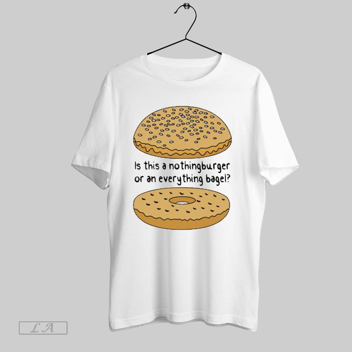 Top Is This A Nothingburger Or An Everything Bagel Unisex Sweatshirt T Shirt Hoodie | CoreVibeTees.com