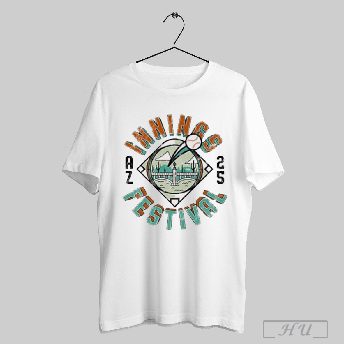 Trendy Innings Festival Baseball Diamond February 21 22 2025 Tempe Az Retro T Shirt Sweatshirt Hoodie | CoreVibeTees.com