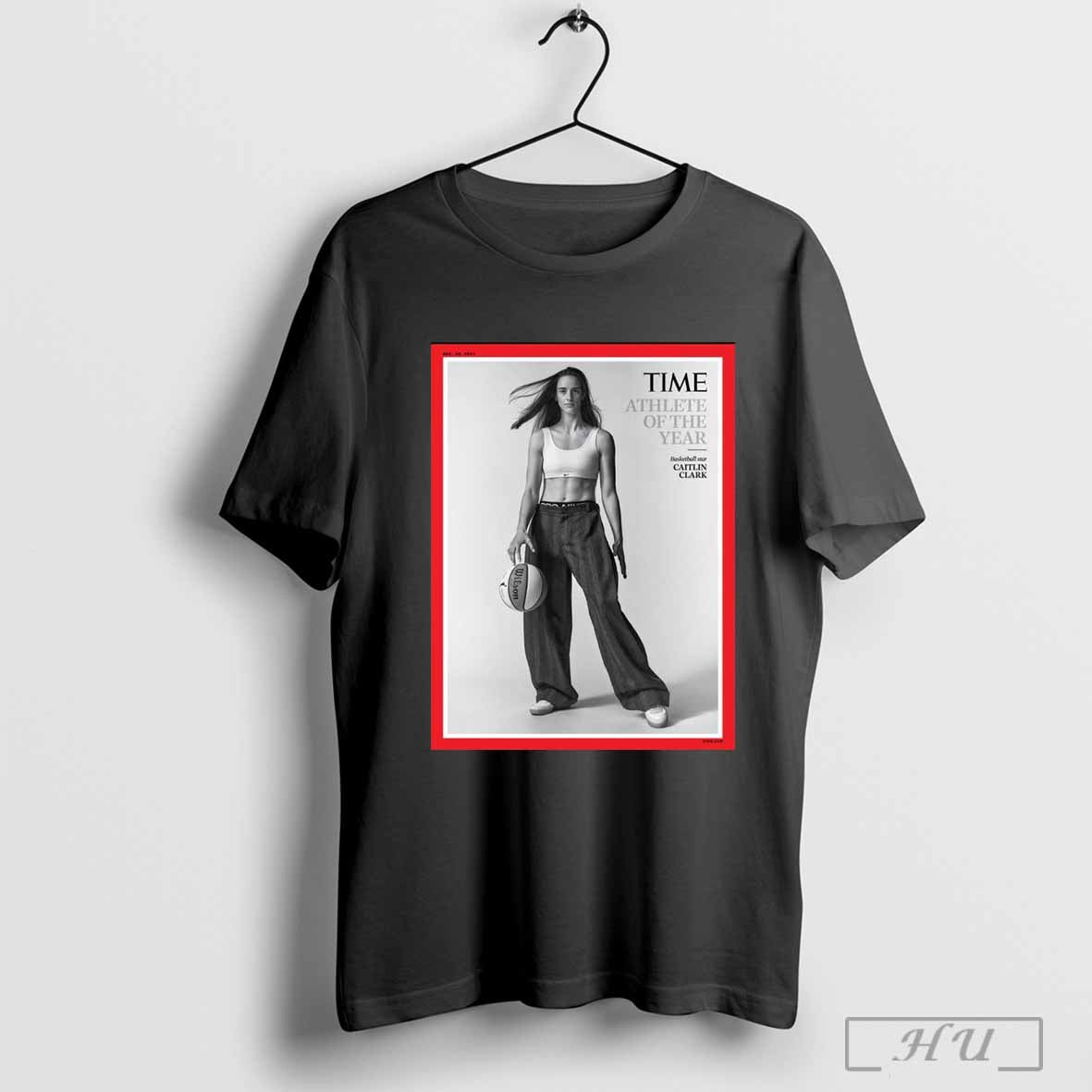 Time 2024 Athlete Of The Year Basketball Star Indiana Fever Caitlin Clark Dec 30 2024 Poster T Shirt Hoodie, Sweatshirt