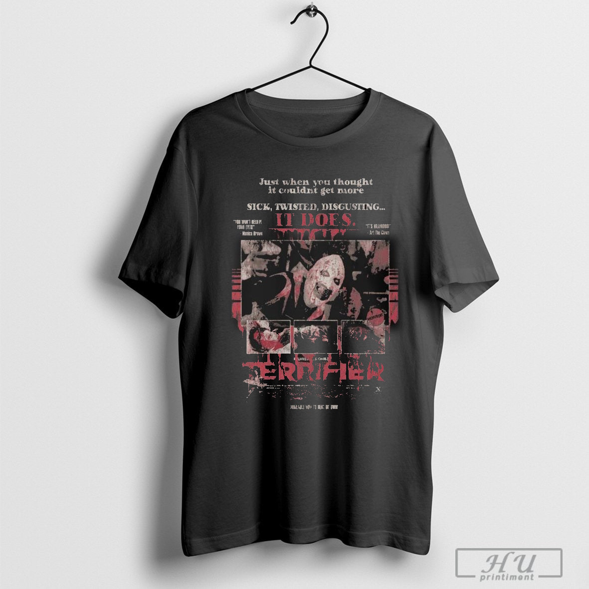 Terrifier - Grindhouse T-shirt Hoodie, Sweatshirt | CoreVibeTees.com