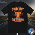 Tennessee Volunteers May Live In This City But I Love Volunteers T-Shirt Hoodie, Sweatshirt | CoreVibeTees.com