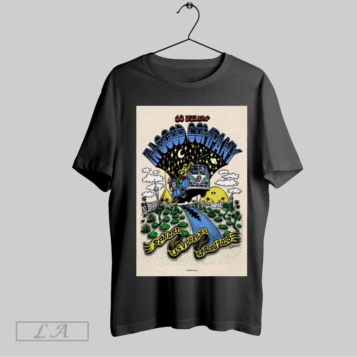 Top Poster In Good Company 10 Year Sphere Las Vegas Nv Spring 2025 Tour Sweatshirt T Shirt Hoodie | CoreVibeTees.com