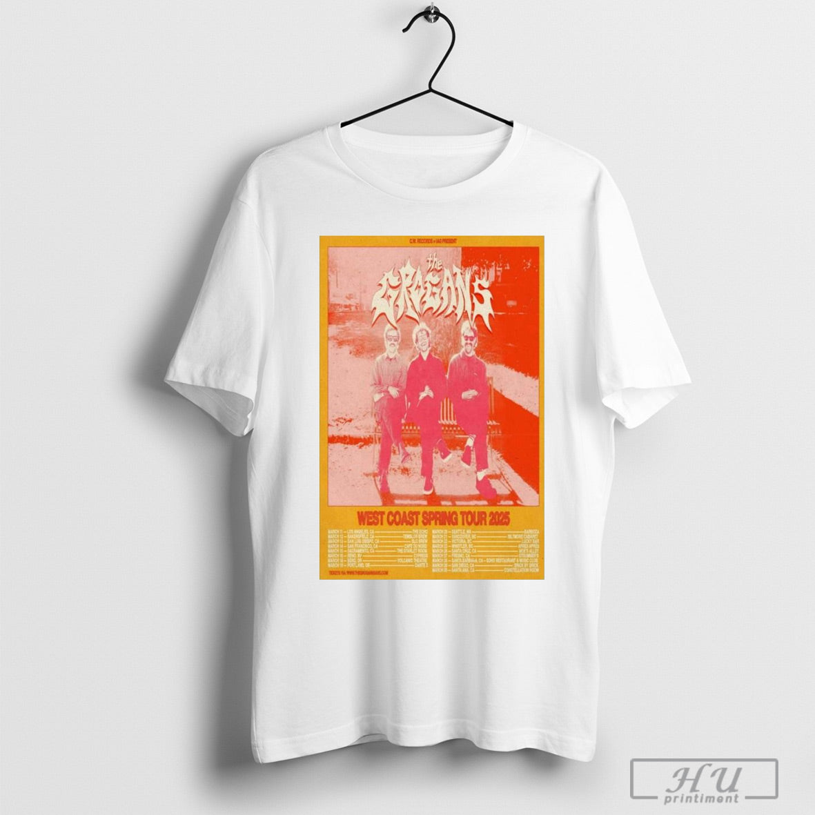 The Grogans West Coast Spring Tour 2025 T Shirt Hoodie, Sweatshirt | CoreVibeTees.com