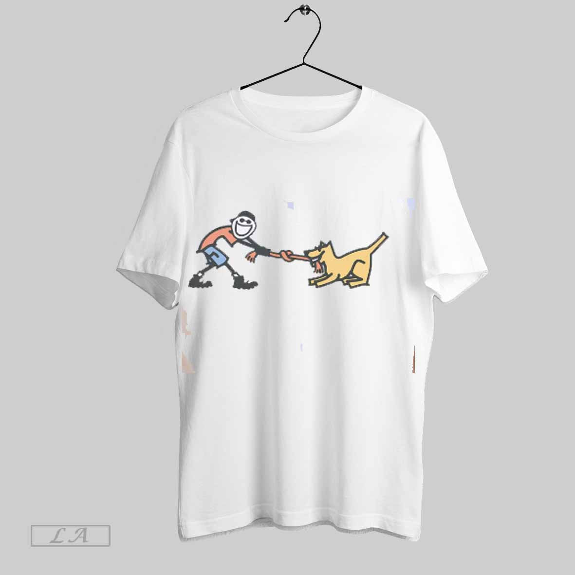 Top Good Jake And Rocket Tug Of War Unisex Sweatshirt T Shirt Hoodie | CoreVibeTees.com
