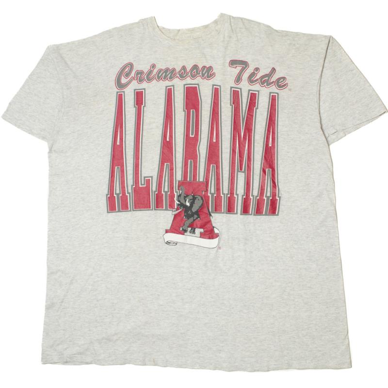Vintage University of Alabama Tee, Classic Sweatshirt for women, for men Cotton Menswear college merch Top... (Image 1)