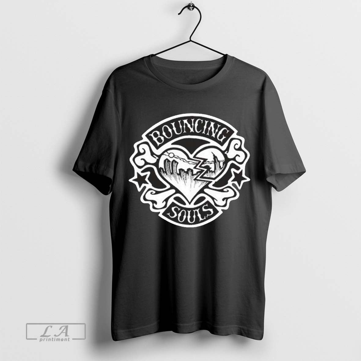 The Bouncing Souls Rocker Heart Shirt Hoodie, Sweatshirt | CoreVibeTees.com