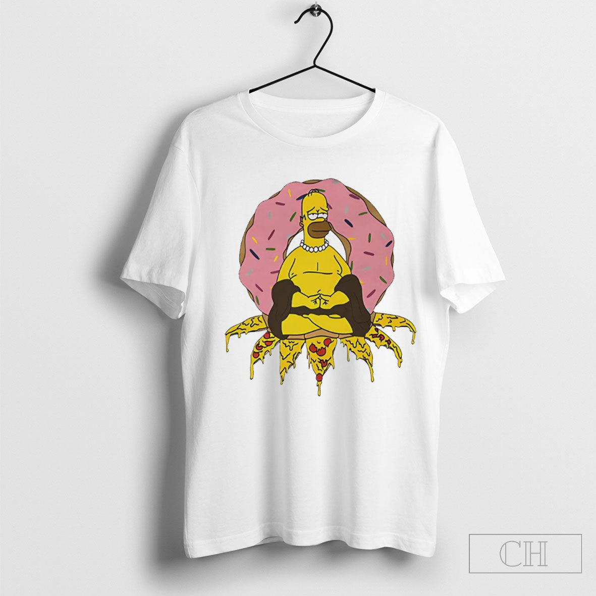 The Simpsons Namaste Homer Simpson Buddha T Shirt Sweater Hoodie, Sweatshirt | CoreVibeTees.com