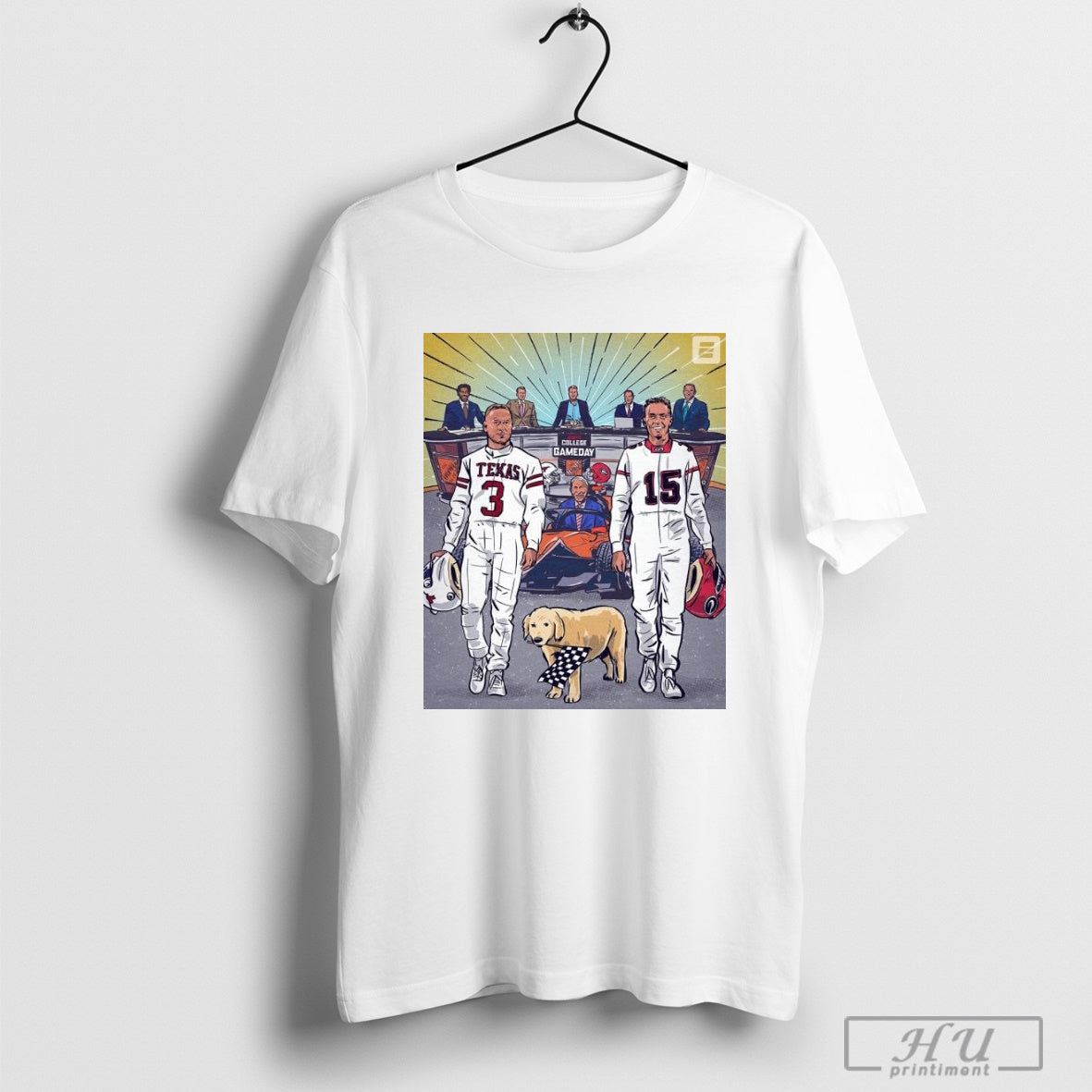 Texas vs Georgia ESPN College Gameday 2024 T-Shirt Hoodie, Sweatshirt | CoreVibeTees.com