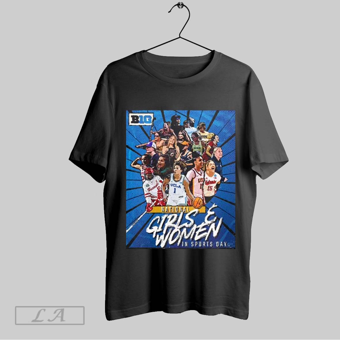 Top Happy National Girls And Women In Sports Day To Each And Every B1g Trailblazer Unisex 2025 Unisex Sweatshirt T Shirt...