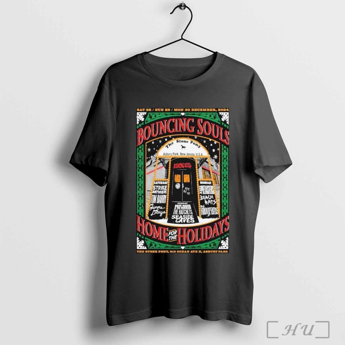 The Bouncing Souls The Stone Pony In Asbury Park NJ December 30 2024 Event T-shirt Hoodie, Sweatshirt | CoreVibeTees.com