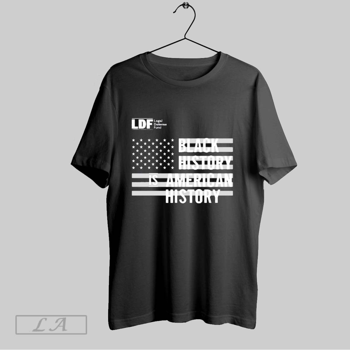 Top Samuel L Jackson Wearing Black History Is American History Legal Defense Fund Unisex Sweatshirt T Shirt Hoodie