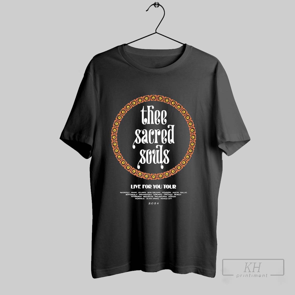 Thee Sacred Souls Live For You Tour 2025 T Shirts Sweatshirt Tee Shirt Hoodie | CoreVibeTees.com