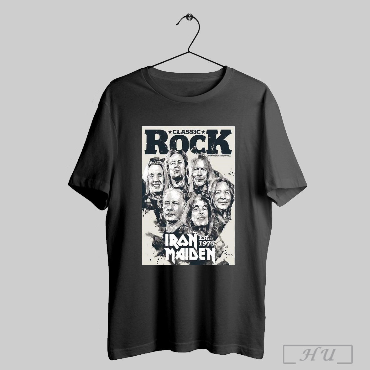 Top Iron Maiden Classic Rock Issue 337 Est 1975 T Shirts Sweatshirt Hoodie | CoreVibeTees.com