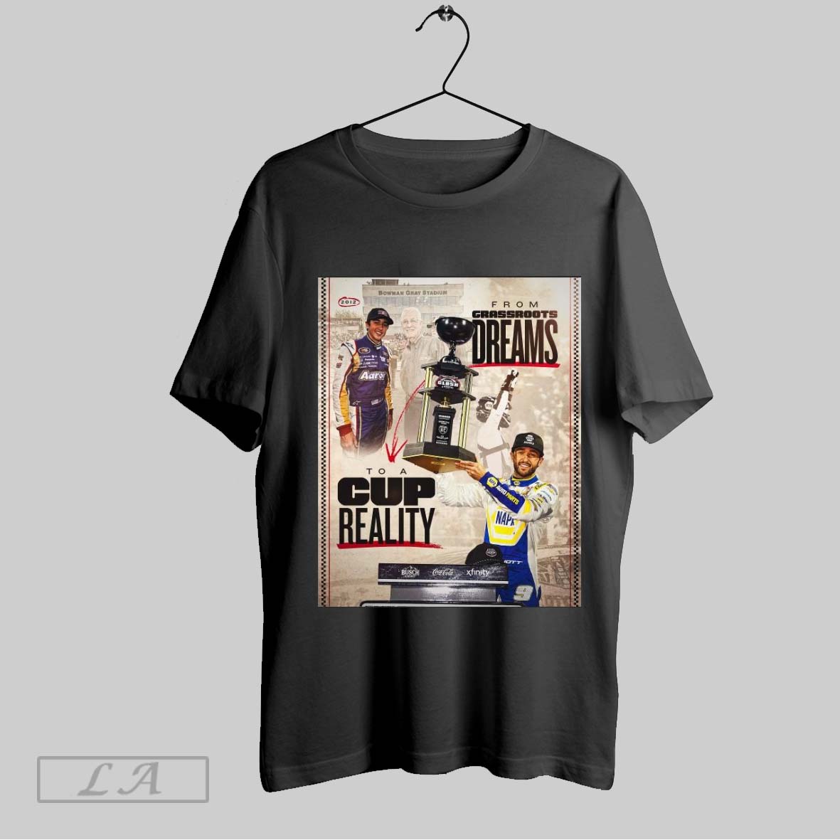 Top Poster Chase Elliott Clash At Bowman Gray Stadium From Grassroots Dreams To A Cup Reality Nasca Unisex Sweatshirt T...
