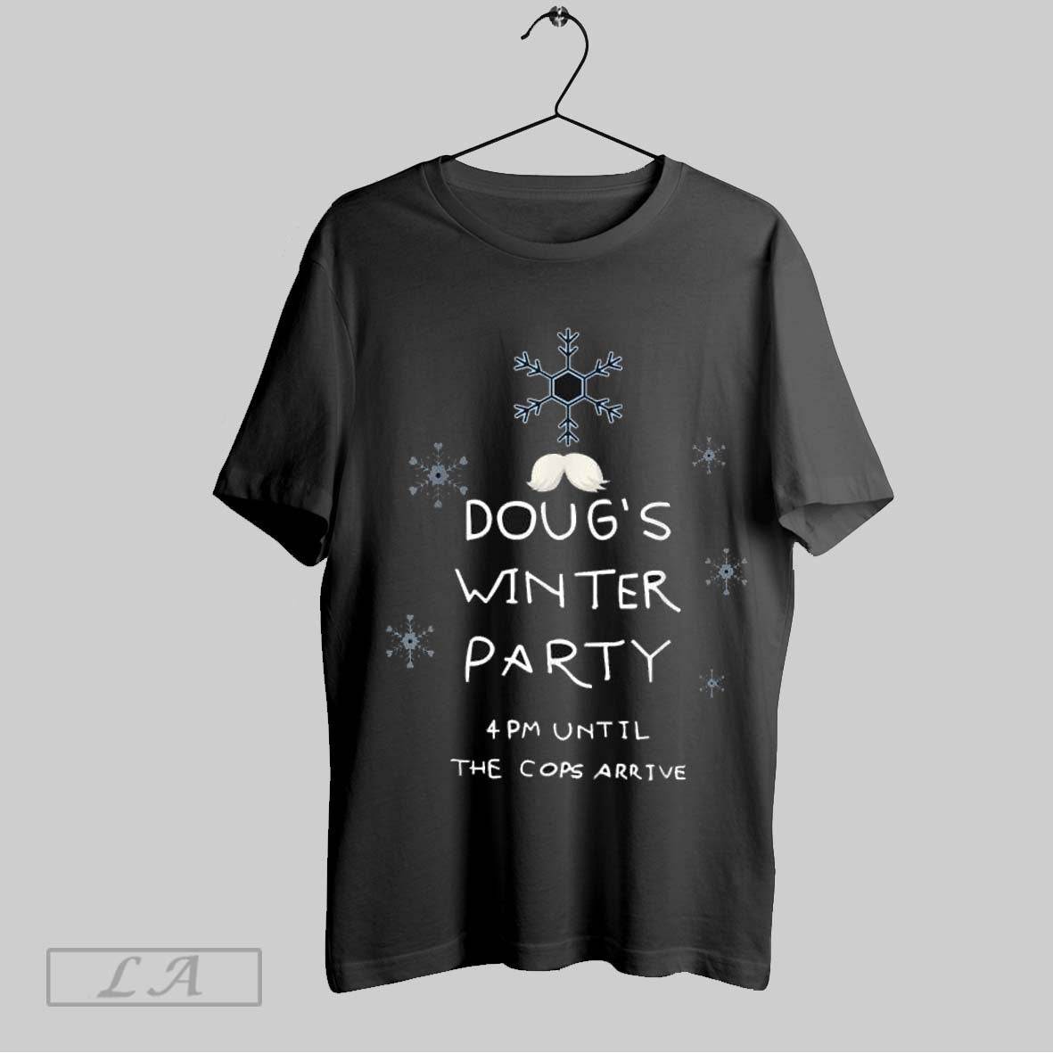 Top Dougs Winter Party 4pm Until The Cops Arrive February 15 2025 Unisex Sweatshirt T Shirt Hoodie | CoreVibeTees.com
