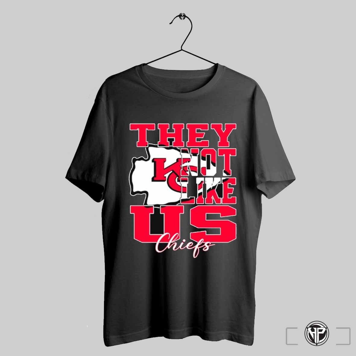 They Not Like Us Kansas City Chiefs Football 2024 Logo Shirt Trending Sweatshirt Hoodie | CoreVibeTees.com