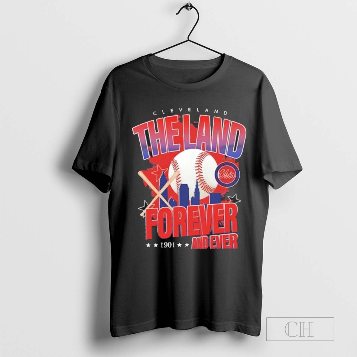 The Land Baseball forever and ever Cleveland Guardians 1901 T-shirt Hoodie, Sweatshirt | CoreVibeTees.com