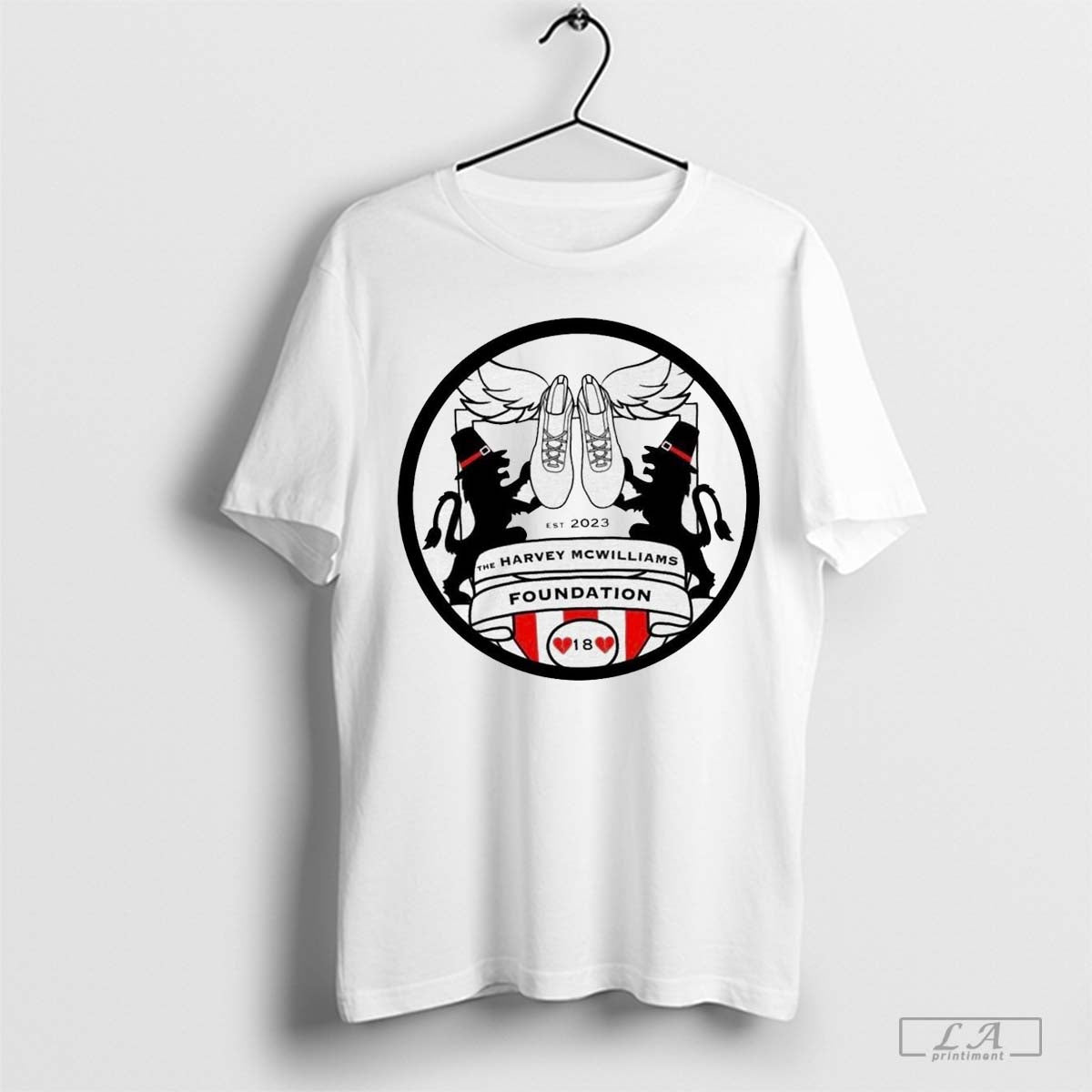 The Harvey McWilliams Foundation 18 Est 2023 Graphic T-shirt Hoodie, Sweatshirt | CoreVibeTees.com