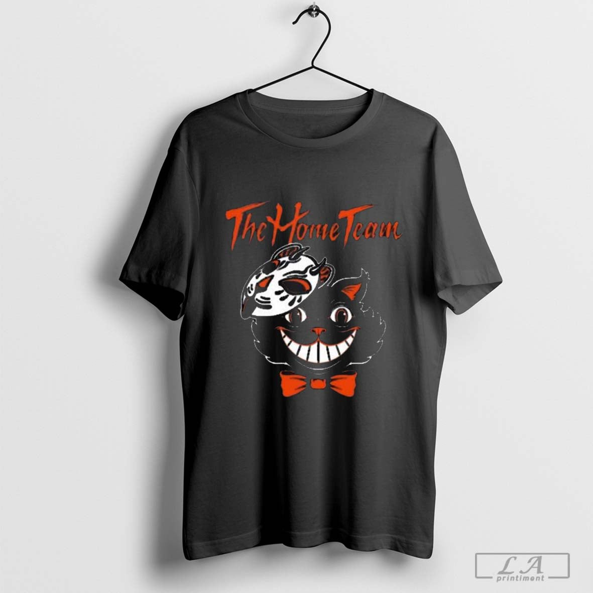 The Home Team Cat Mask Halloween Tee Shirt Hoodie, Sweatshirt | CoreVibeTees.com