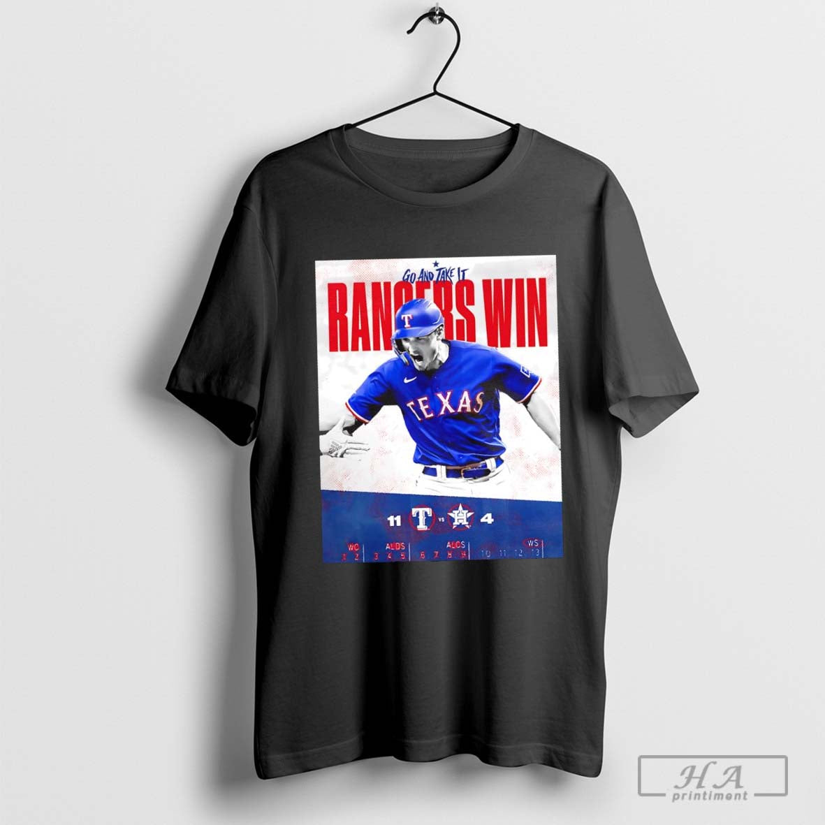 Texas Rangers Win Go and Take It Taking the Reigns Poster Shirt Hoodie, Sweatshirt | CoreVibeTees.com