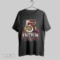 Top Faith In 5 Commanders Jayden Daniels 2025 T Shirt Hoodie, Sweatshirt | CoreVibeTees.com