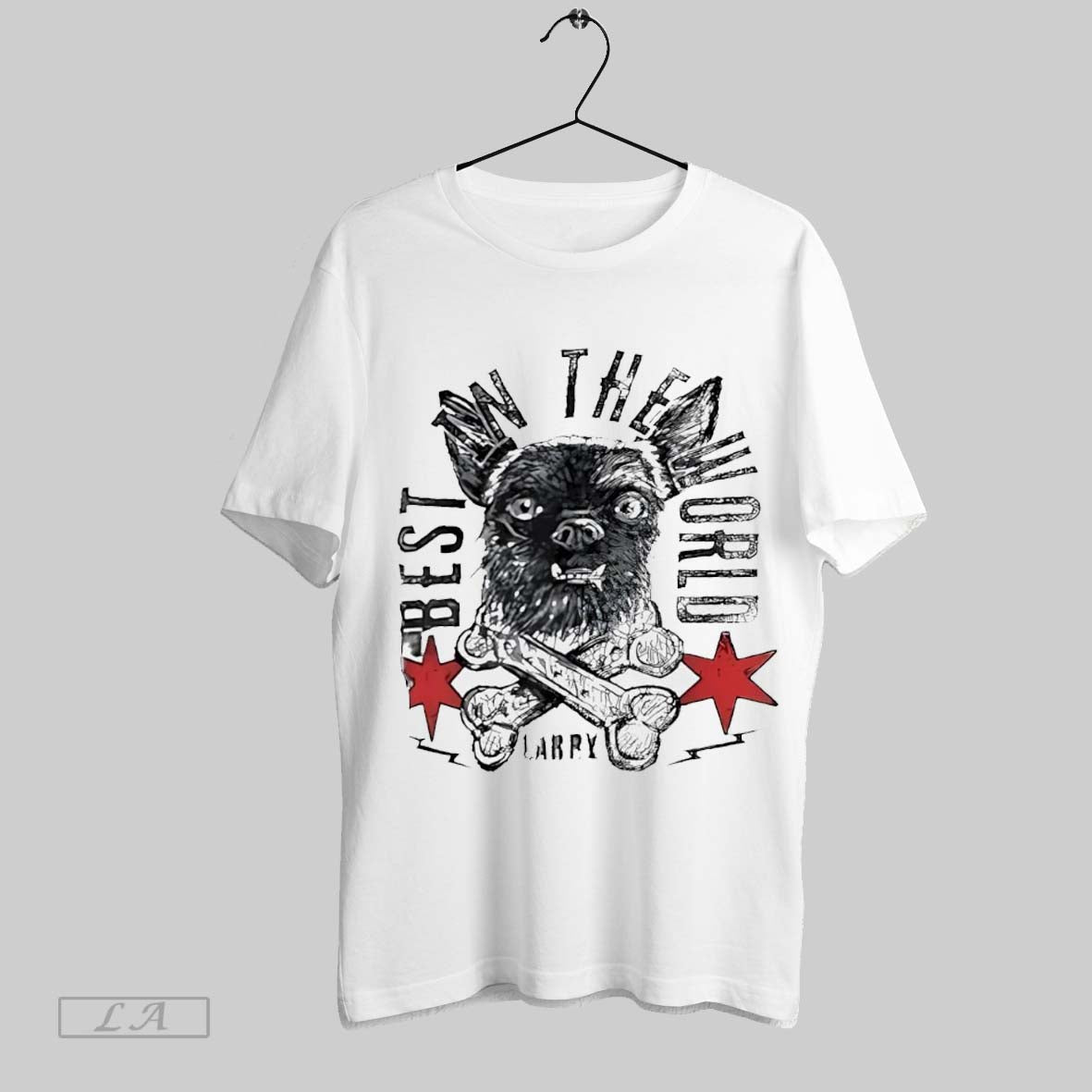 Top Punks Dog Best In The World Larry Unisex Sweatshirt T Shirt Hoodie | CoreVibeTees.com