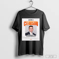 Trendy Clemson Football Welcome To Clemson Kevin Kelly Director Of Player Evaluation And Acquisition Poster T Shirt...