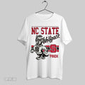 Top Mr Wuf Nc State Wolfpack Retro Logo Mascot Unisex Sweatshirt T Shirt Hoodie | CoreVibeTees.com