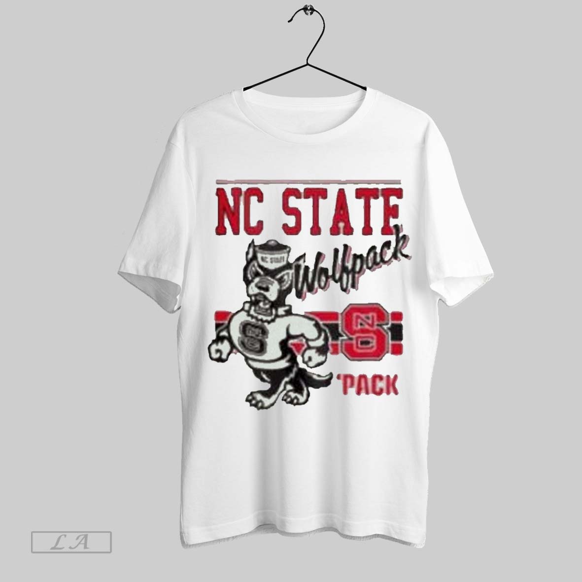 Top Mr Wuf Nc State Wolfpack Retro Logo Mascot Unisex Sweatshirt T Shirt Hoodie | CoreVibeTees.com