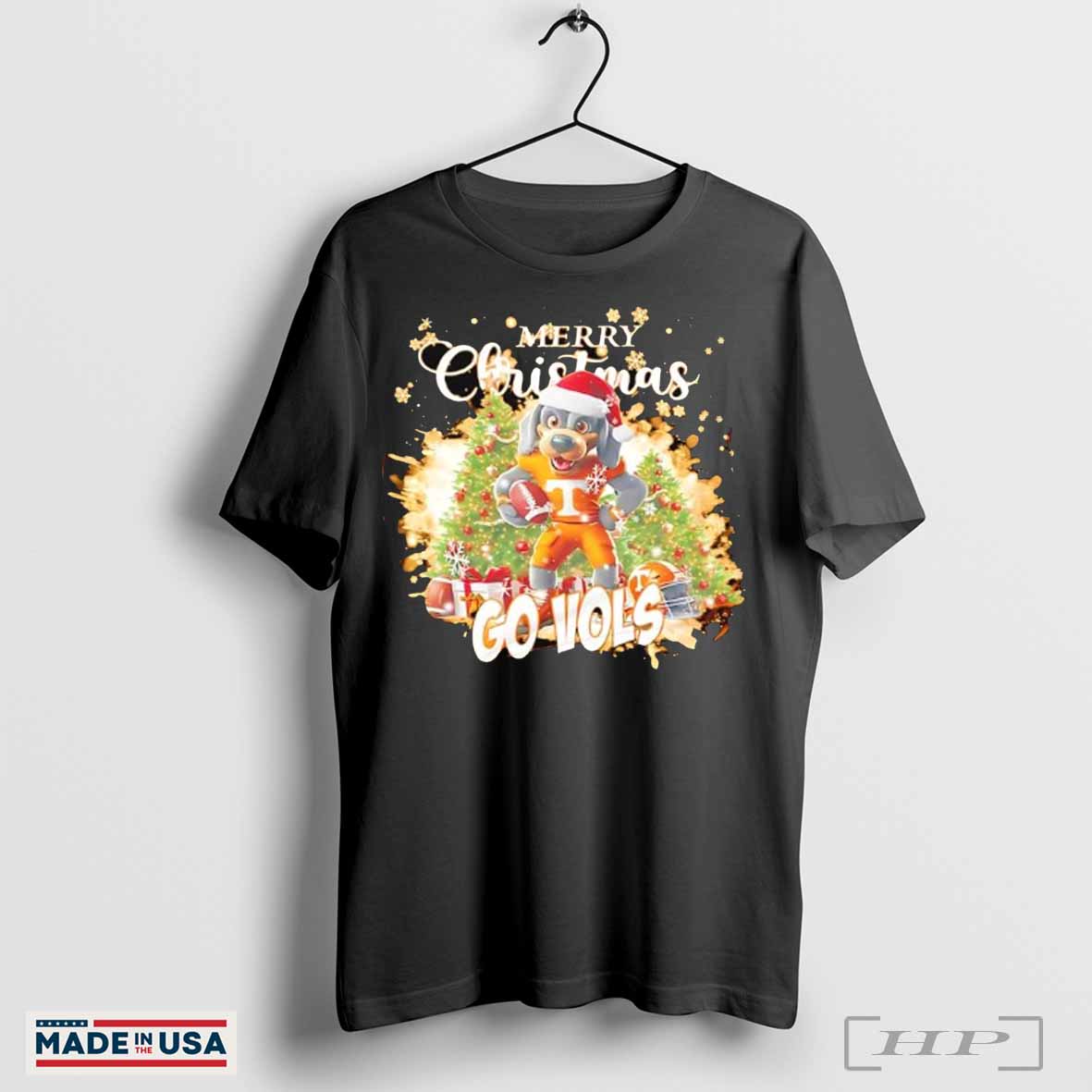 Tennessee Volunteers Football Go Vols Merry Christmas Mascot Shirt Hoodie, Sweatshirt | CoreVibeTees.com