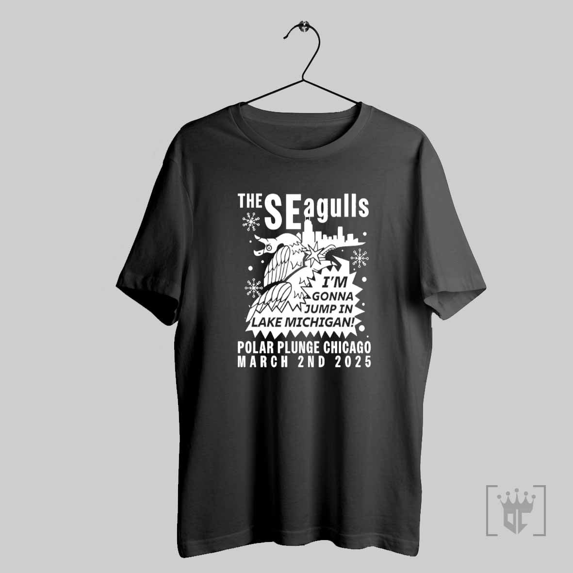 The Seagulls Im Gonna Jump In Lake Michigan Polar Plunge Chicago March 2nd 2025 Shirt Hoodie, Sweatshirt | CoreVibeTees.com
